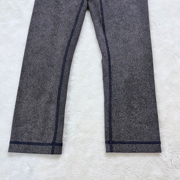 Lululemon Wunder Under High Rise Crop 21" Disperse Dusky Lavender Black Size 4 - Picture 7 of 9